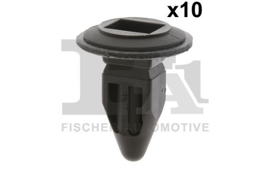 Clip, decorative/protective strip