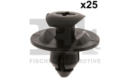 Clip, decorative/protective strip