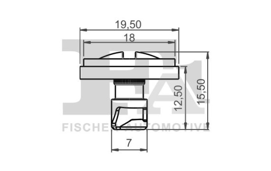 Clip, decorative/protective strip, Image 2