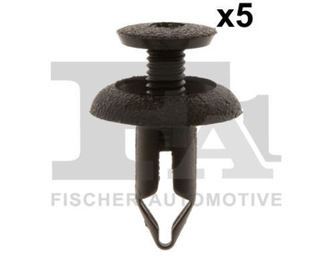 Clip, decorative/protective strip