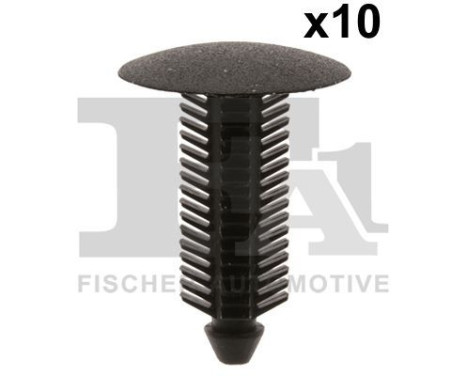 Clip, decorative/protective strip