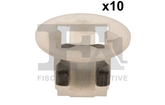 Clip, decorative/protective strip
