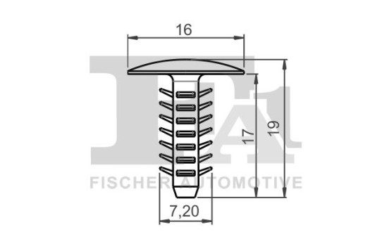 Clip, decorative/protective strip, Image 2