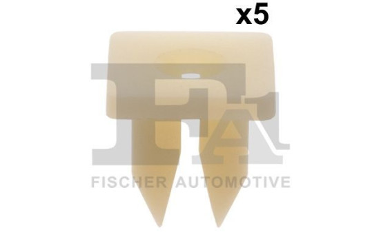Clip, decorative/protective strip