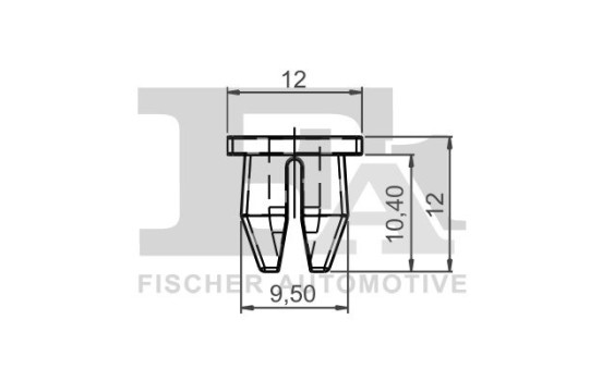 Clip, decorative/protective strip, Image 2