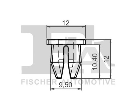 Clip, decorative/protective strip