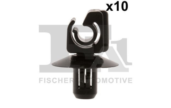 Clip, decorative/protective strip