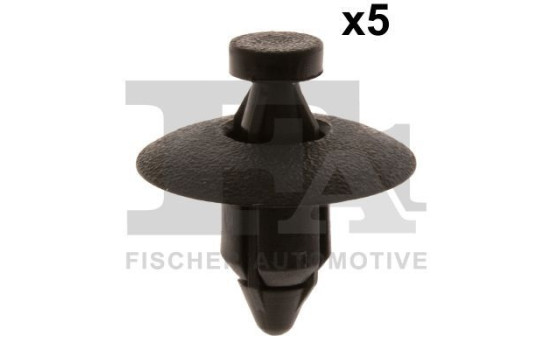 Clip, decorative/protective strip