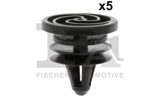 Clip, decorative/protective strip