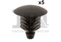 Clip, decorative/protective strip