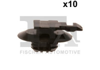 Clip, decorative/protective strip