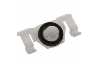 Clip, trim/protective strip