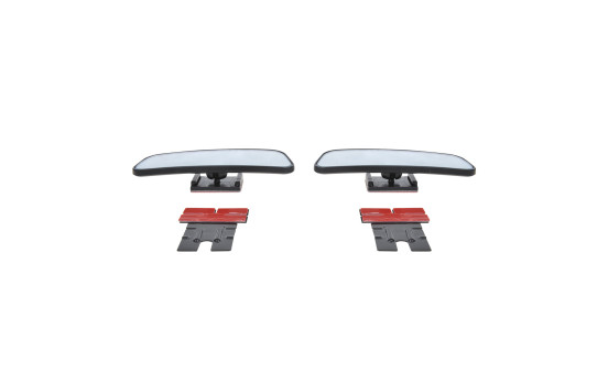 Blind spot mirror rectangular set of 2 pieces