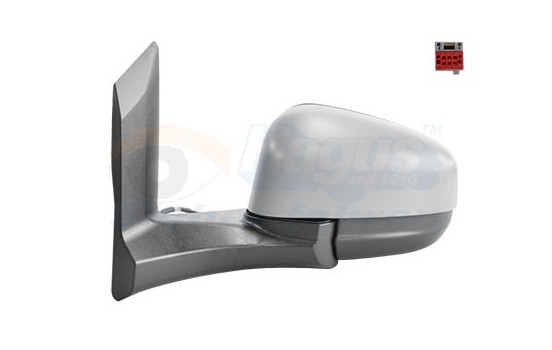 DOOR MIRROR ELECTRICALLY Complete LEFT 1925807 Hagus