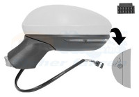 DOOR MIRROR ELECTRICALLY Complete LEFT 4422827 Hagus