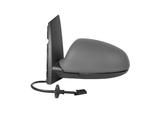 ELECTRIC Outside mirror LEFT Astra J foldable / Heated / primed / 7 pins 3749817 Hagus