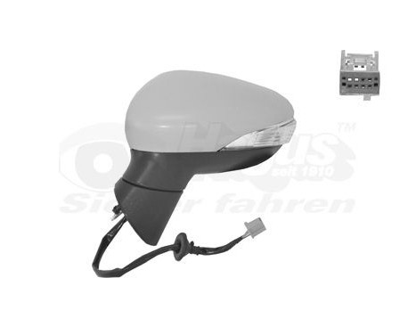 ELECTRIC Outside mirror LEFT Fiesta from '08 Pri/Bli 5Pin 1807807 Hagus, Image 2