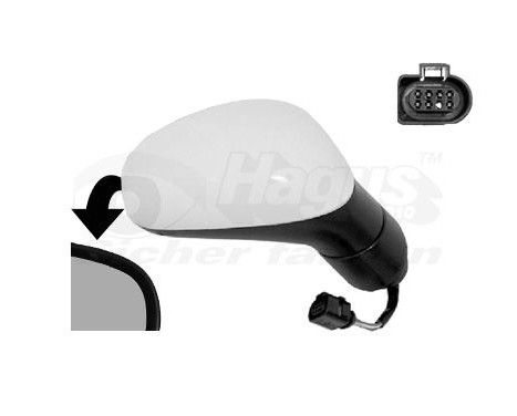 ELECTRIC Outside Mirror R 4939818 Hagus