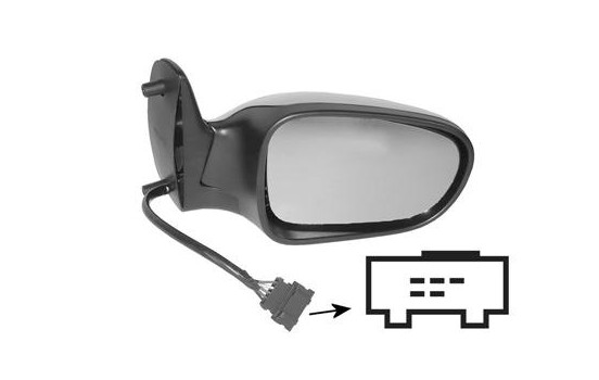 ELECTRIC Outside Mirror RIGHT Galaxy 06+ Hea.PRECHTS GHIA 1869818 Hagus