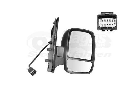 ELECTRIC Outside mirror RIGHT Jump/Exp/Scudo 07 Double 0943808 Hagus, Image 2