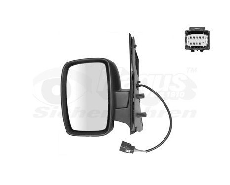 ELECTRIC Outside mirror RIGHT Jump/Exp/Scudo 07 Single 1612828 Hagus, Image 2