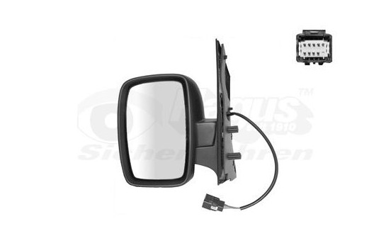 ELECTRIC Outside mirror RIGHT Jump/Exp/Scudo 07 Single 1612828 Hagus, Image 2