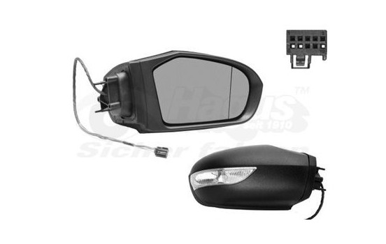 Electric Outside Mirror Right MERC.A W169 Primer 3017818 Hagus, Image 3