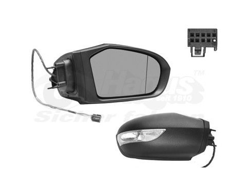 ELECTRIC Outside Mirror RIGHT MERC.A W169 Primer Fold. 3017820 Hagus, Image 2