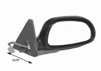 Electric right-hand exterior mirror 5 DOORS 2750816 Hagus