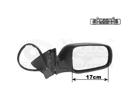 ELECTRIC Right-hand exterior mirror, electrically ADJUSTABLE, RIGHT 5837818 Hagus, Image 2