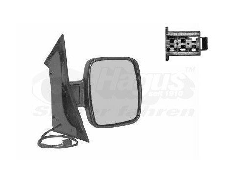 Electric right-hand wing mirror VITO 3078808 Hagus, Image 3