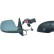 Exterior mirror 1096624 Diederichs
