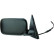 Exterior mirror 1222224 Diederichs
