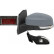 Exterior mirror 1418325 Diederichs