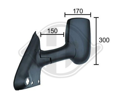 Exterior mirror 1455224 Diederichs, Image 2