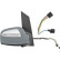 Exterior mirror 1667228 Diederichs