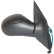 Exterior mirror 4000225 Diederichs