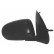 Exterior mirror 6016025 Diederichs
