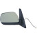 Exterior mirror 6686124 Diederichs