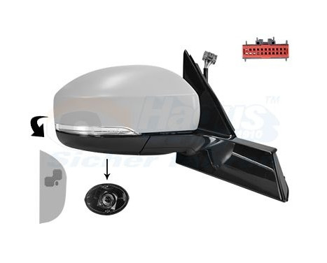 Exterior mirror * HAGUS * 0262826