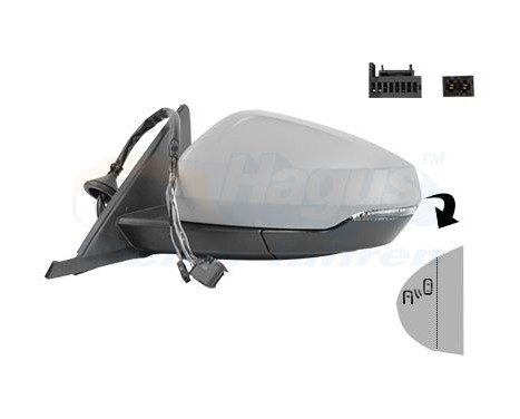 Exterior mirror * HAGUS * 0366827