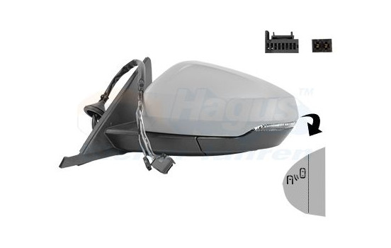 Exterior mirror * HAGUS * 0366827