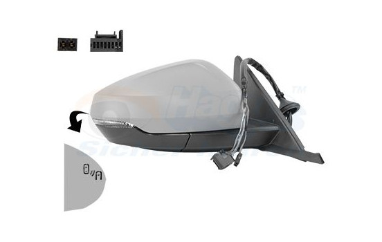 Exterior mirror * HAGUS * 0366828