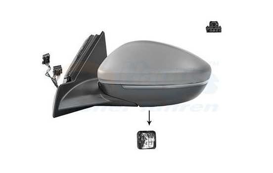 Exterior mirror * HAGUS * 4043817