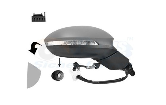 Exterior mirror * HAGUS * 5711816