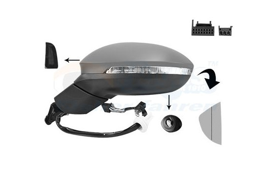 Exterior mirror * HAGUS * 5711827