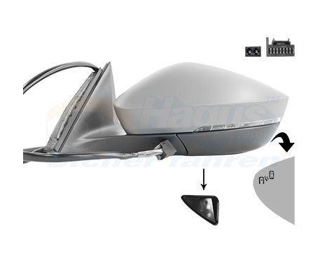 Exterior mirror * HAGUS * 7638825, Image 2