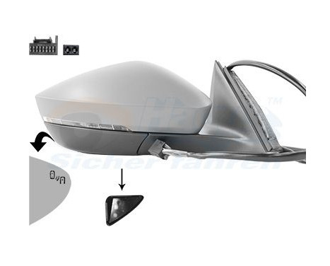 Exterior mirror * HAGUS * 7638826, Image 2