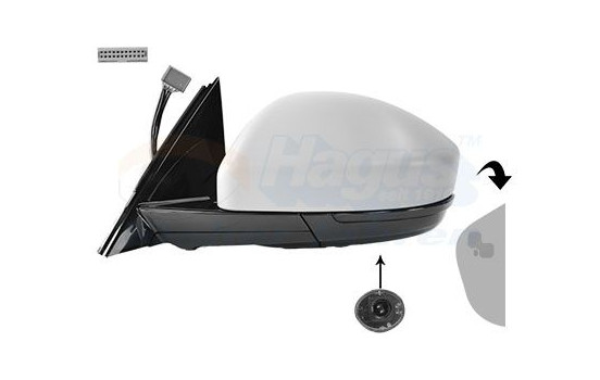 Exterior mirror * HAGUS * 7719825