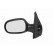 Left electric exterior mirror 07/01+ 4341807 Hagus
